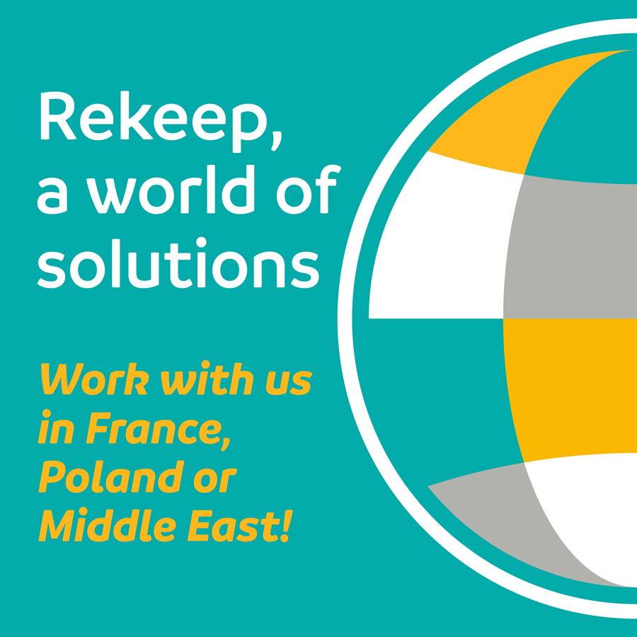 Rekeep, a world of solutions. Work with us in France, Poland or Middle East!