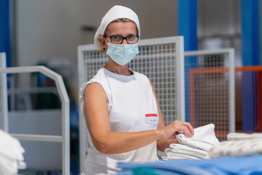 Il lavoro in prima linea a Servizi Ospedalieri nei primi mesi della pandemia