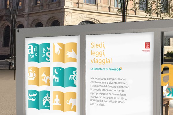 Siedi, leggi, viaggia! La biblioteca di Rekeep