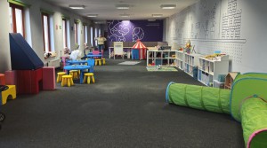 New opening of the playroom for Ukrainian children in Łódź, Poland